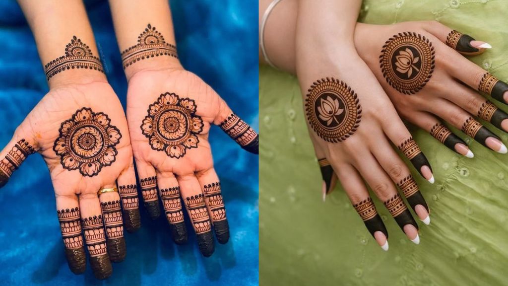 Phool Mehndi Design