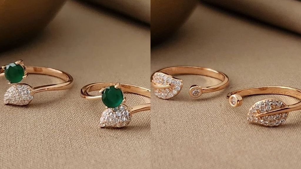 Leaf Toe Rings