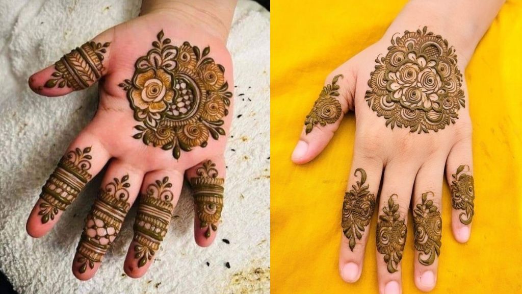 Easy Gulab Mehndi