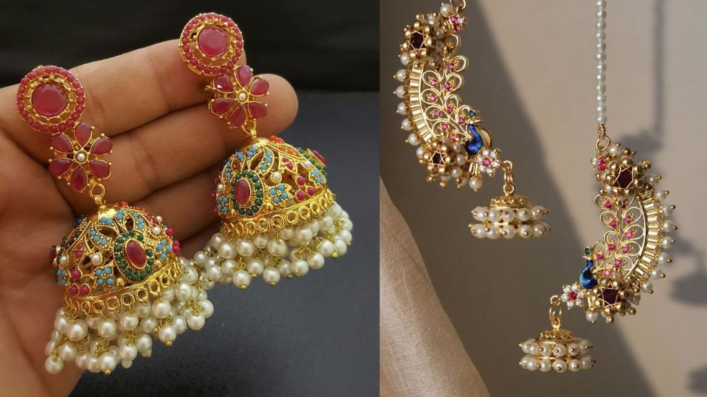Traditional Jhumka Earrings