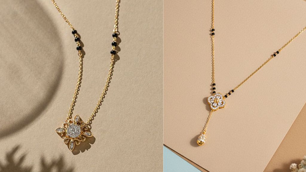 Pendant Mangalsutra Design Gold