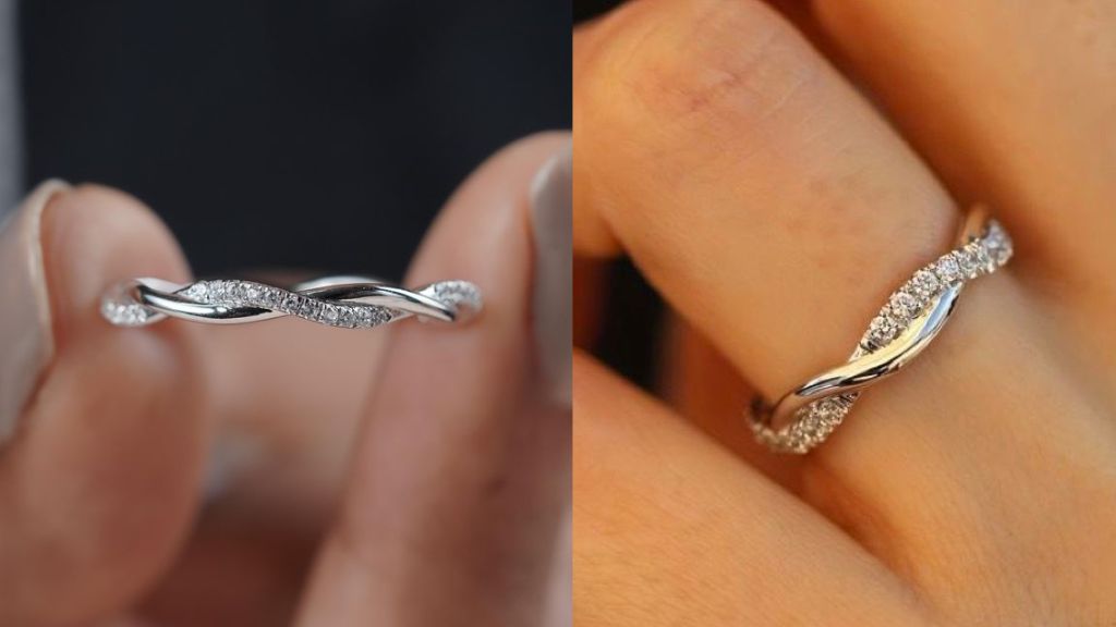 Silver Ring Design For Girl