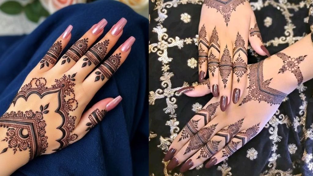 Latest Engagement Mehndi Designs