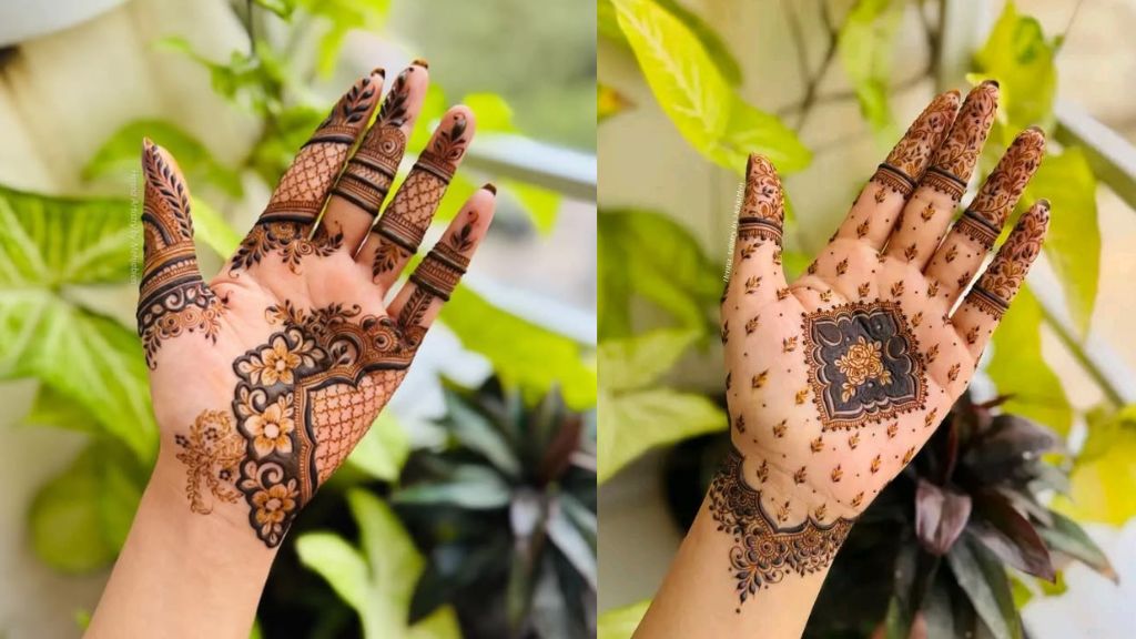 Shaded Mehndi Design