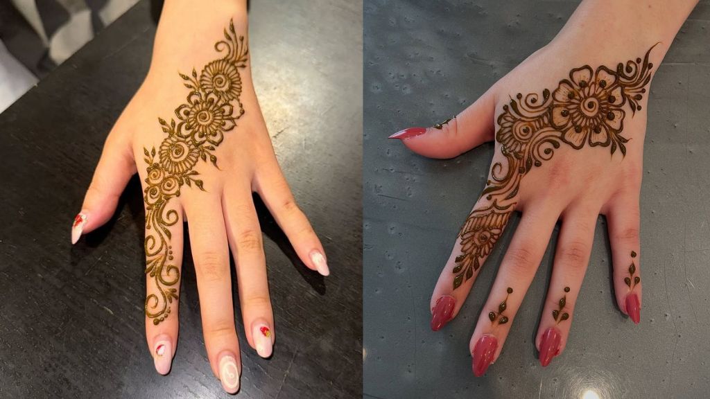 Mehndi Design Simple and Beautiful