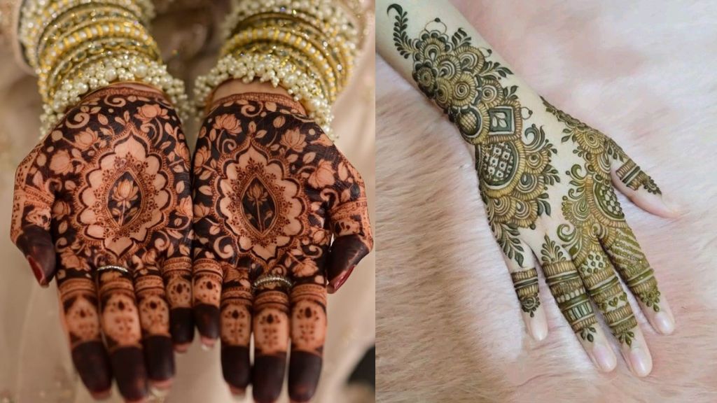 Floral Arabic Mehandi Design