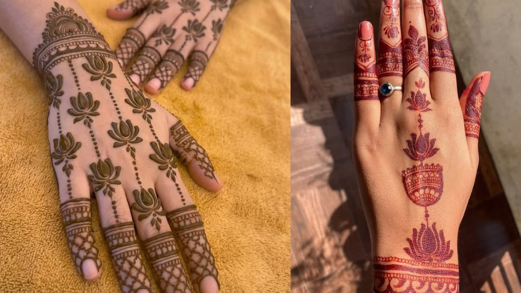 Mehendi Back Design