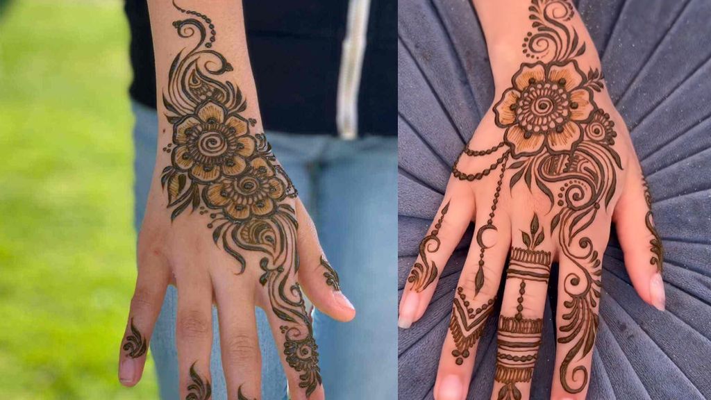 Stylish Simple Mehndi Design
