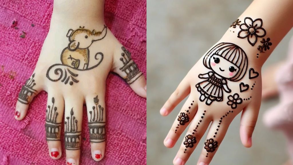 Mehndi Design For Kids