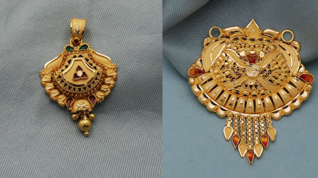 Mangalsutra Locket Design Gold