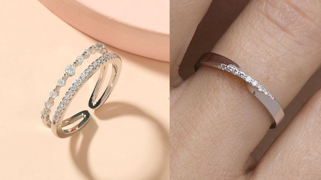 Silver Ring Design For Girl