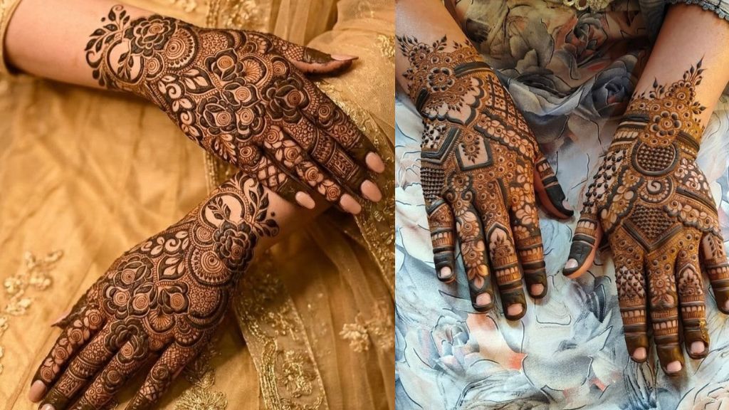 Mehendi Back Design