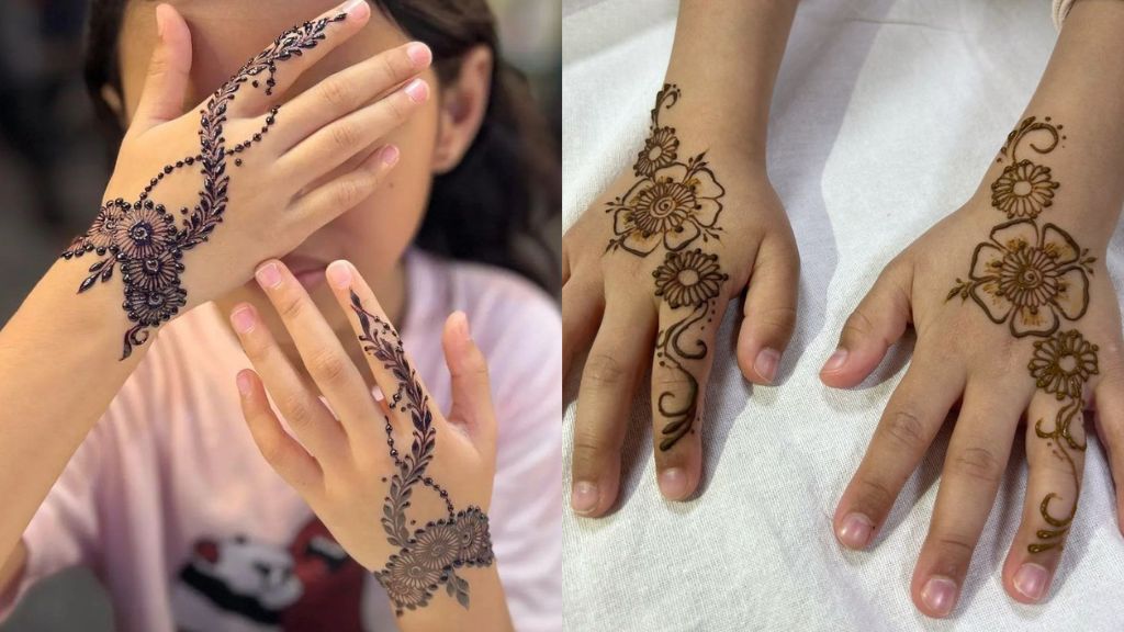 Mehndi Design For Kids