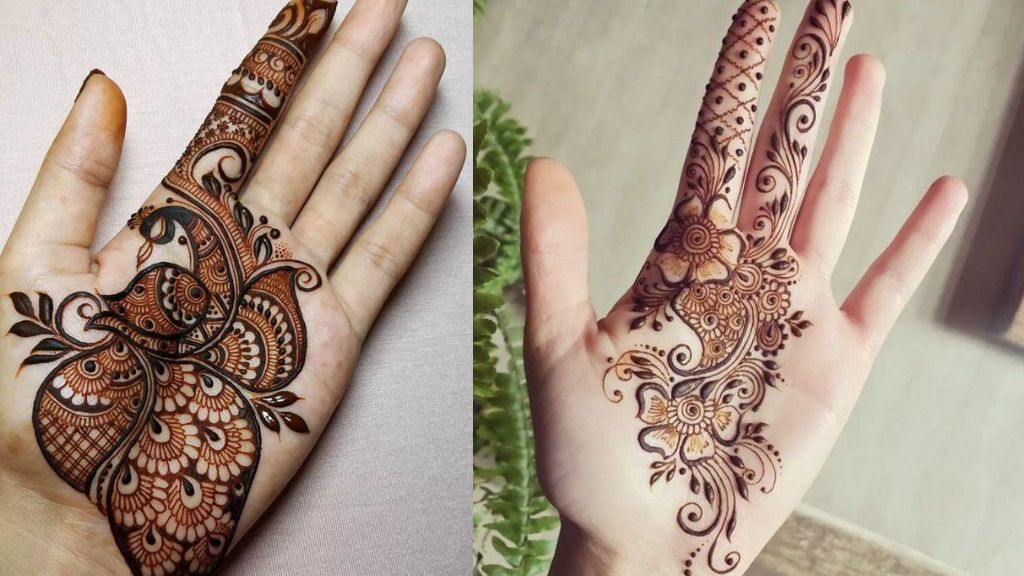 Front Hand Simple Mehndi Design