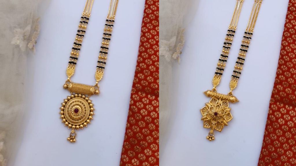 Mangalsutra Locket Design Gold