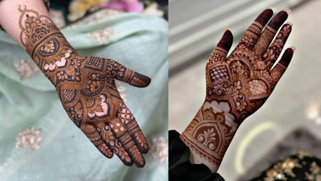Latest Engagement Mehndi Designs