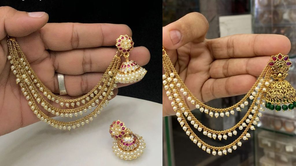 Gold Jhumka For Women