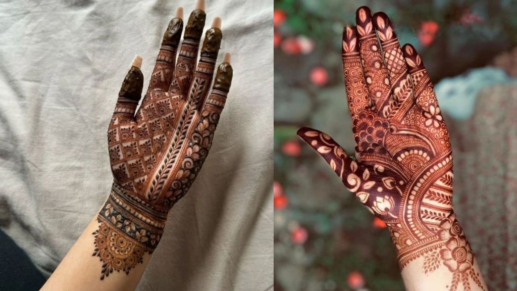 Shaded Mehndi Design