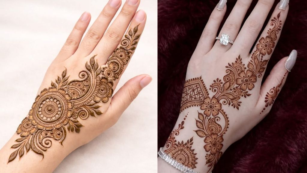 Mehndi Design Simple and Beautiful
