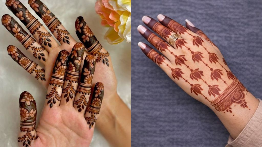 Floral Arabic Mehandi Design