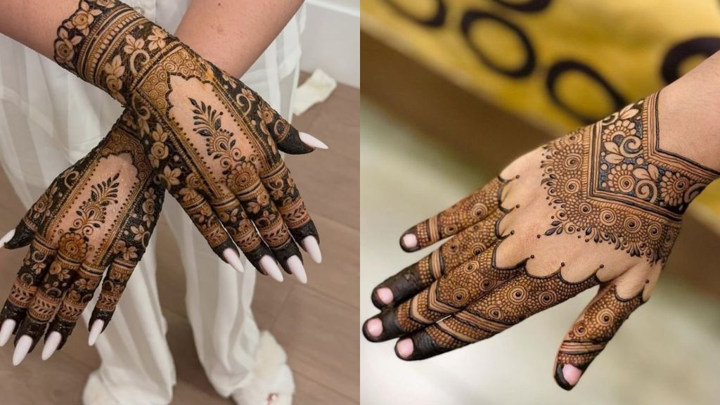 Latest Engagement Mehndi Designs