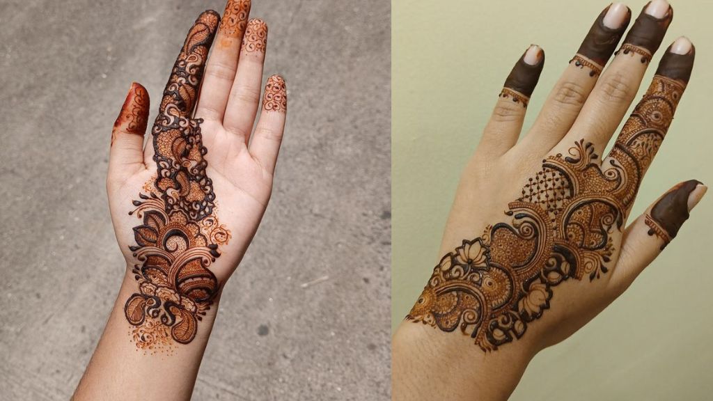 Shaded Mehndi Design