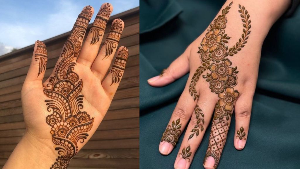 Mehndi Design Simple and Beautiful