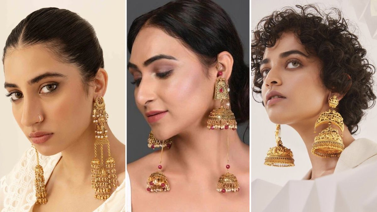 Real Gold Earrings