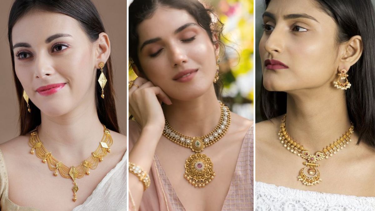 Gold Necklace Designs