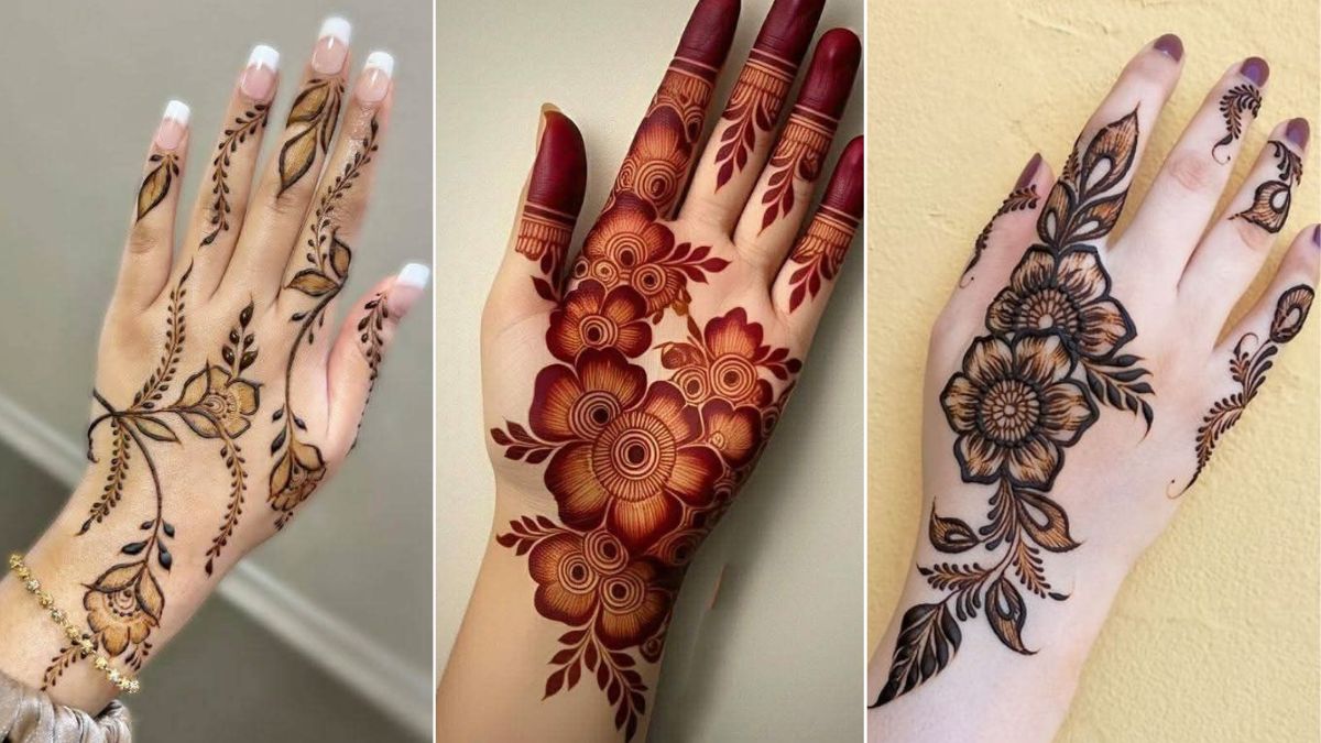 Floral Mehndi Design