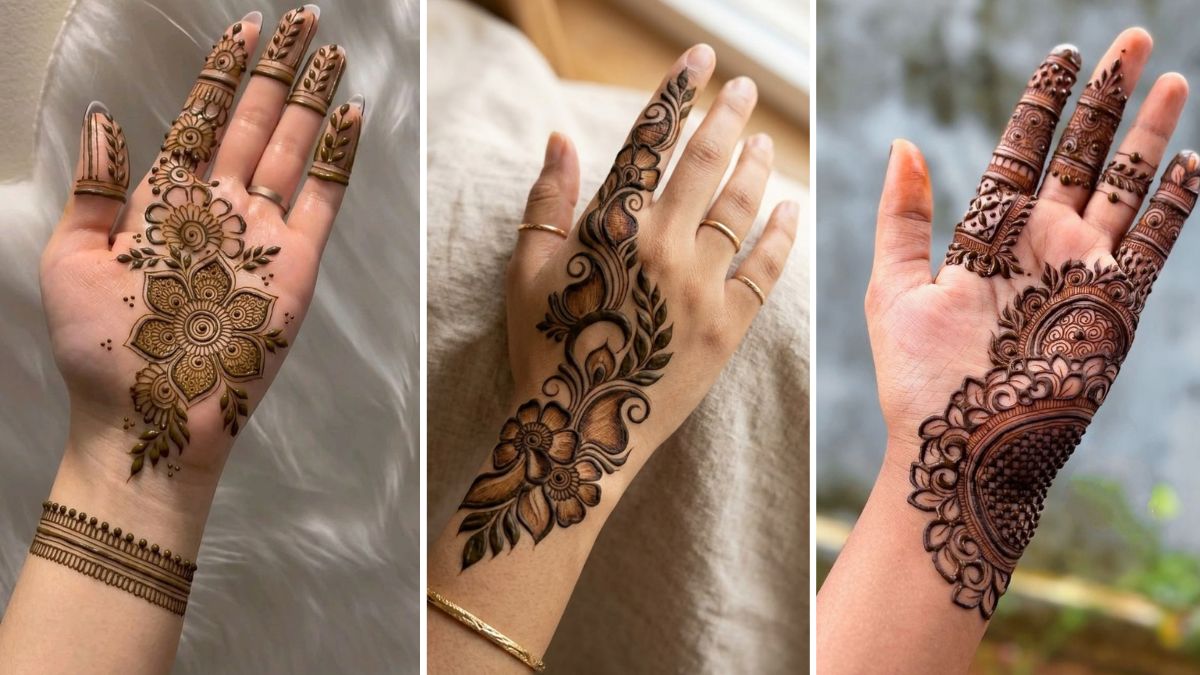 Mehndi Design Simple and Beautiful