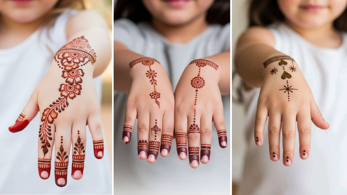 Mehndi Design For Kids