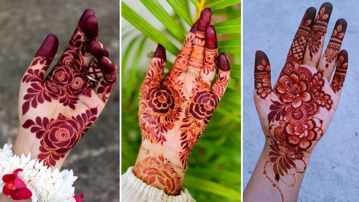 Easy Gulab Mehndi