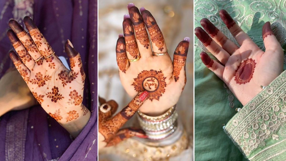 Front Hand Simple Mehndi Design