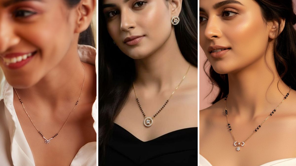 Pendant Mangalsutra Design Gold