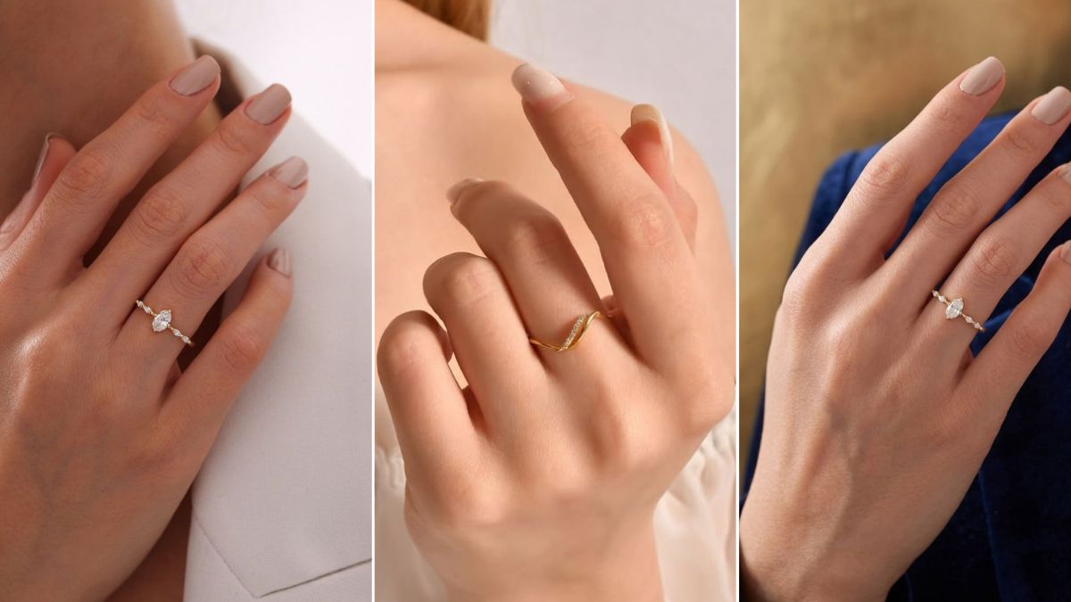 Silver Ring Design For Girl